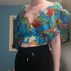 Small Hawaiian Blouse Iky & Me Brand